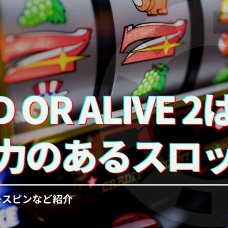 Dead or Alive 2は爆発力のあるスロット！スペックやフリースピンなど紹介